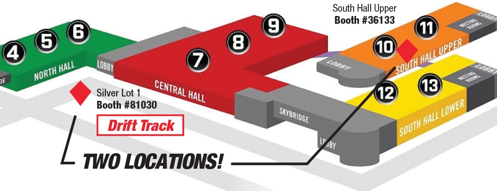 BendPak SEMA Show 2021 Map