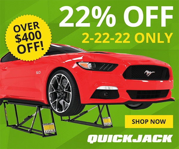 QuickJack 22% Off Deal