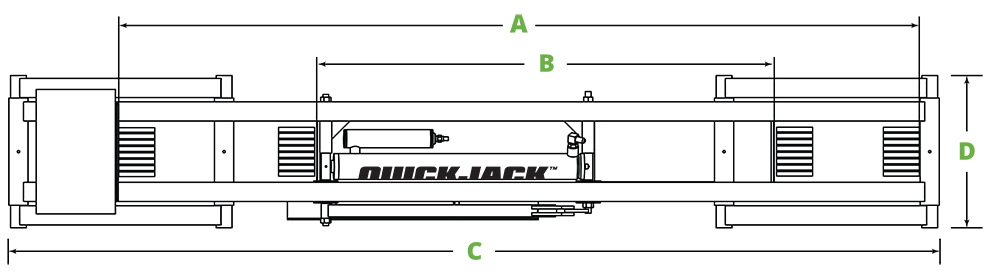 3500SLX specifications line drawing