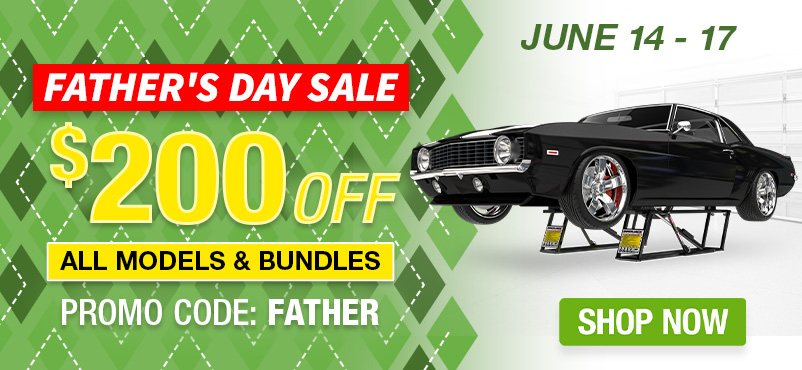 QuickJack Father's Day Sale